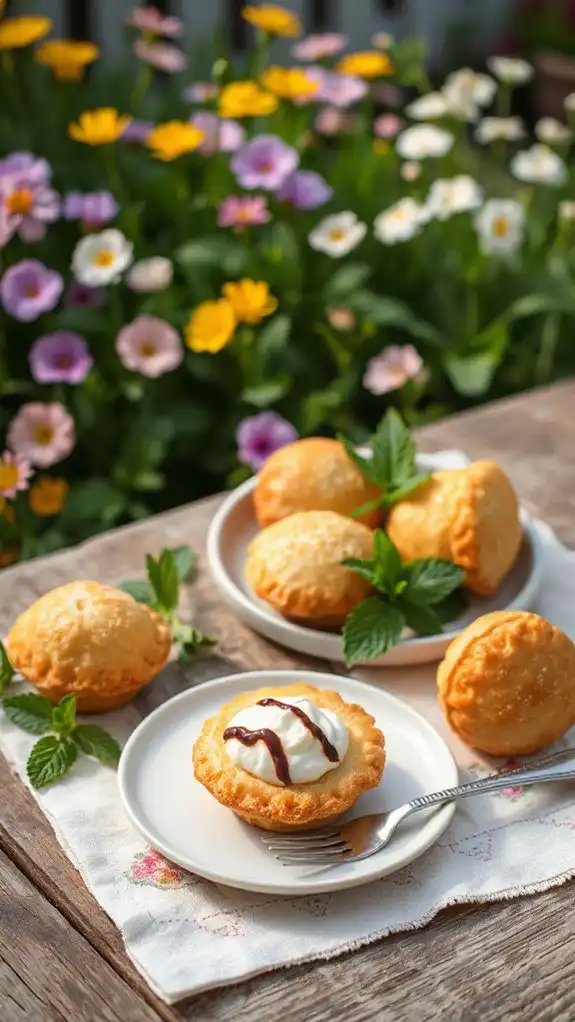 coconut cream filled hand pies