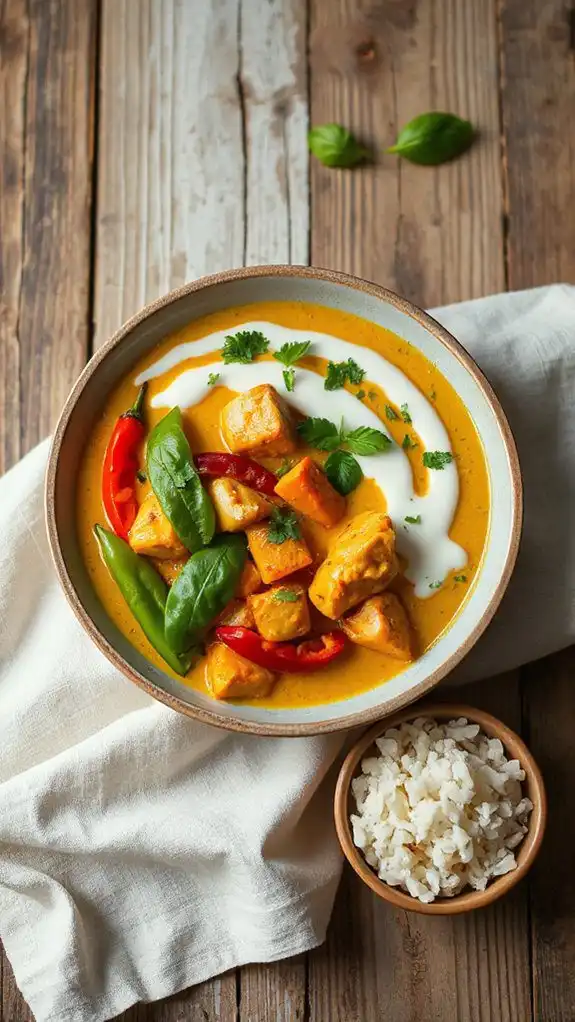 coconut curry chicken recipe