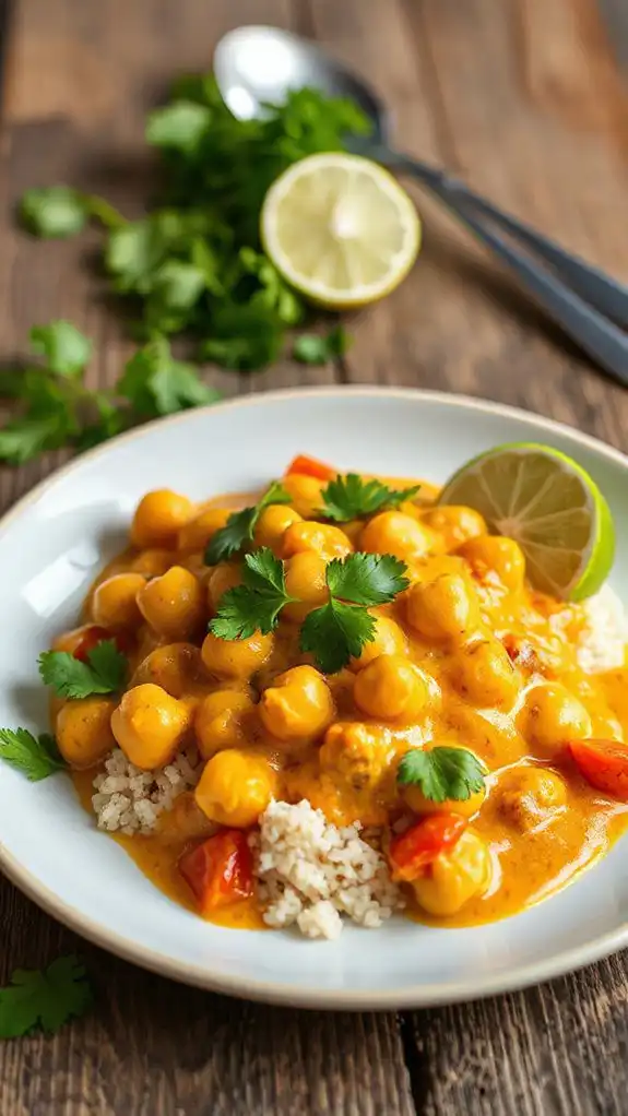 coconut curry chickpeas recipe coconut curry chickpeas recipe