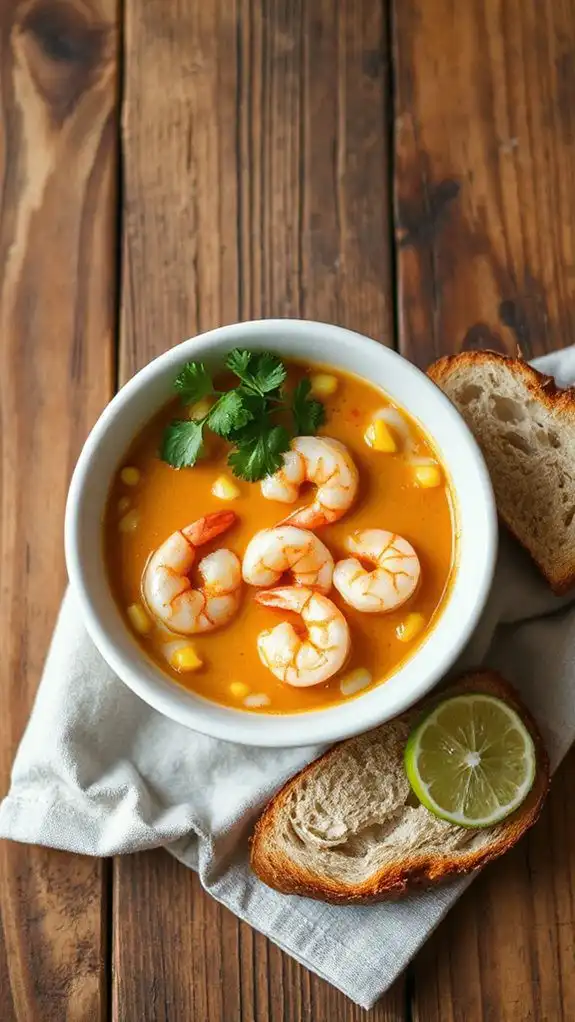 coconut curry corn chowder