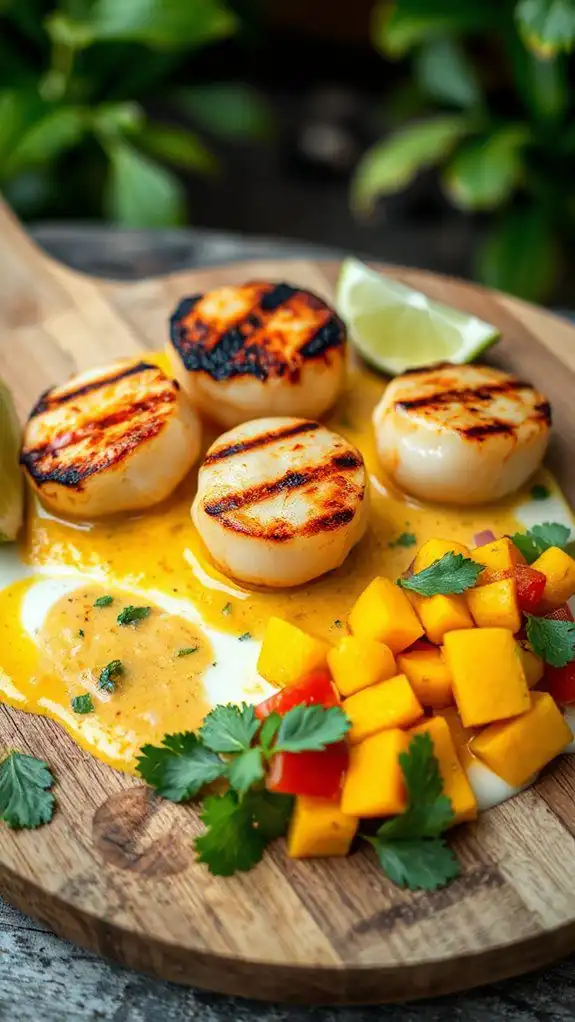 coconut curry marinade preparation