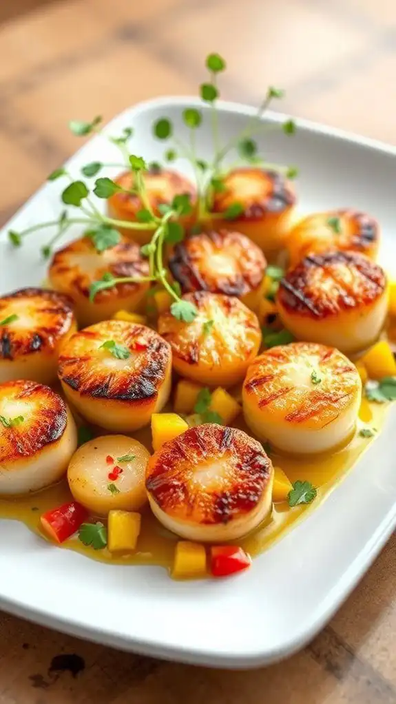 coconut curry scallops recipe