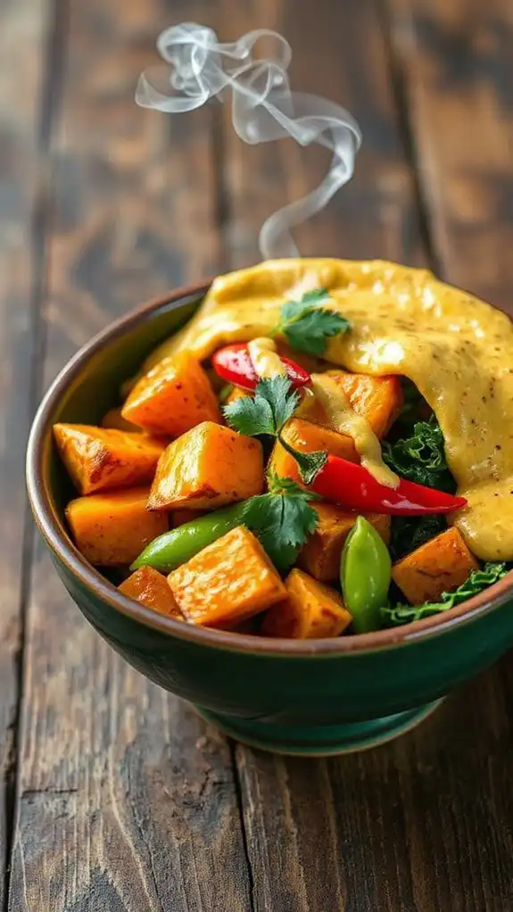 coconut curry vegetable dish