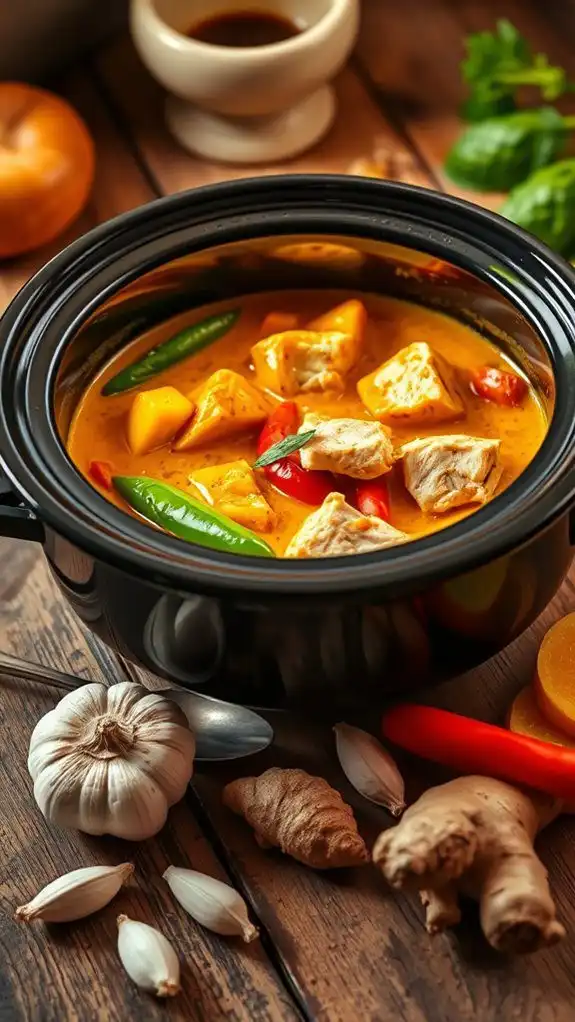 coconut curry with thai flavors coconut curry with thai flavors