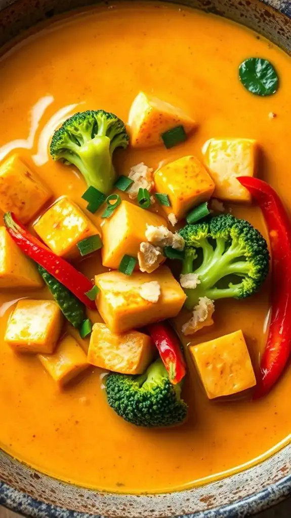 coconut curry with tofu