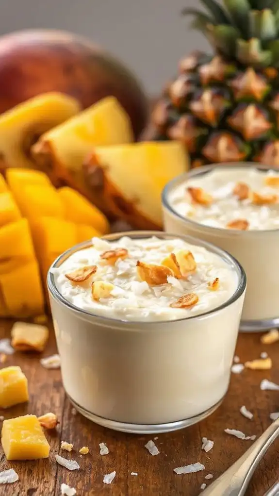 coconut custard dessert recipe