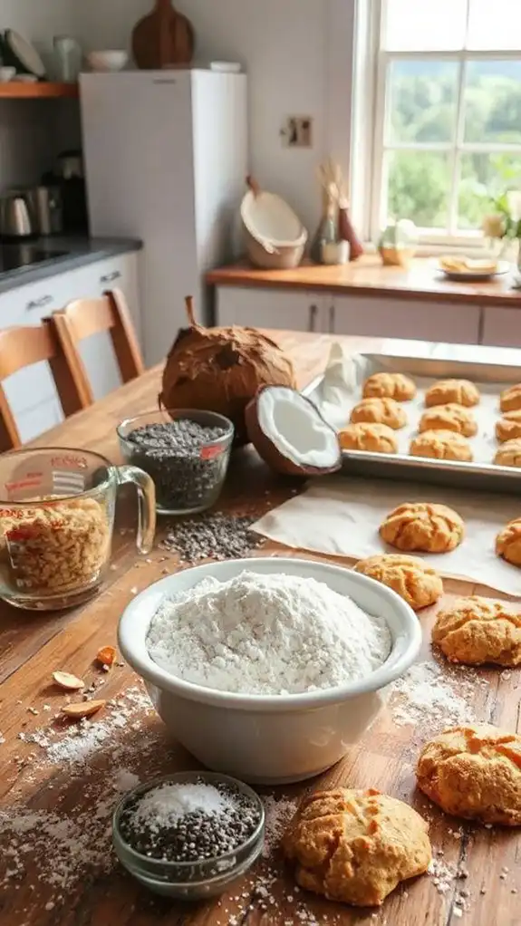 coconut flour baking techniques