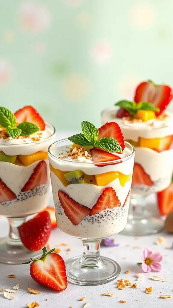 coconut lime chia pudding