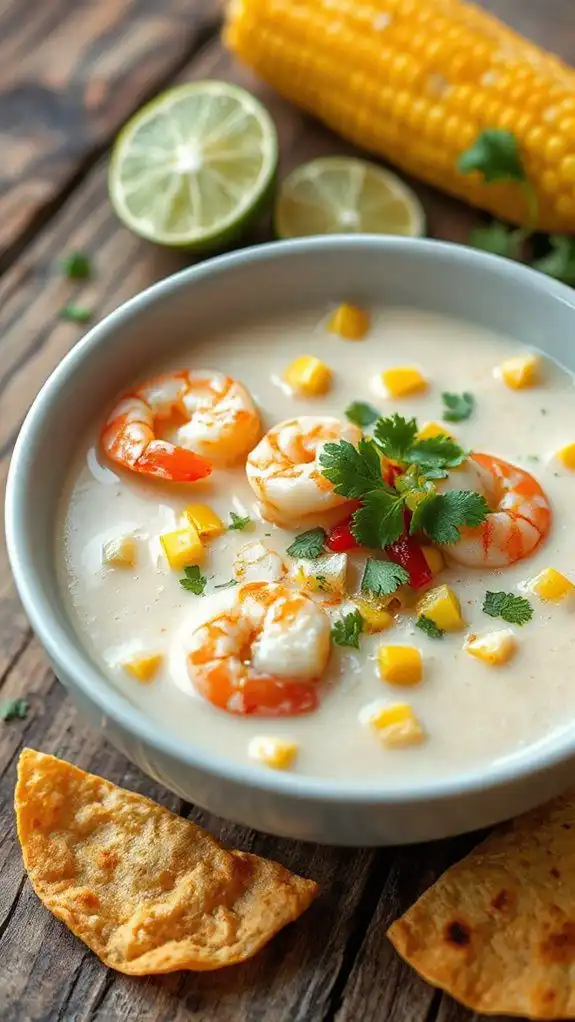 coconut lime shrimp chowder recipe