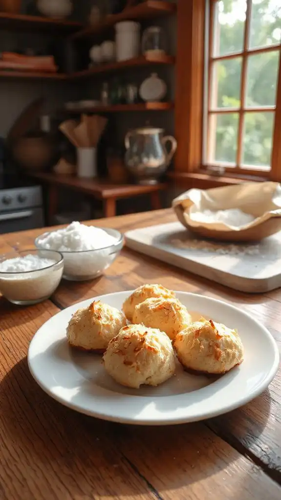 coconut macaroons with simplicity