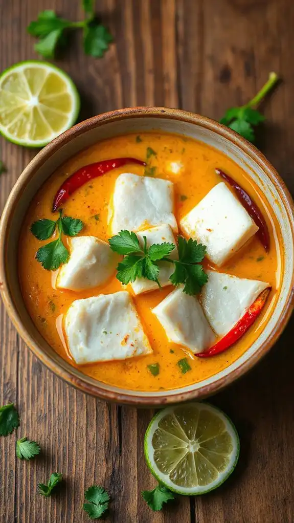 coconut milk fish curry