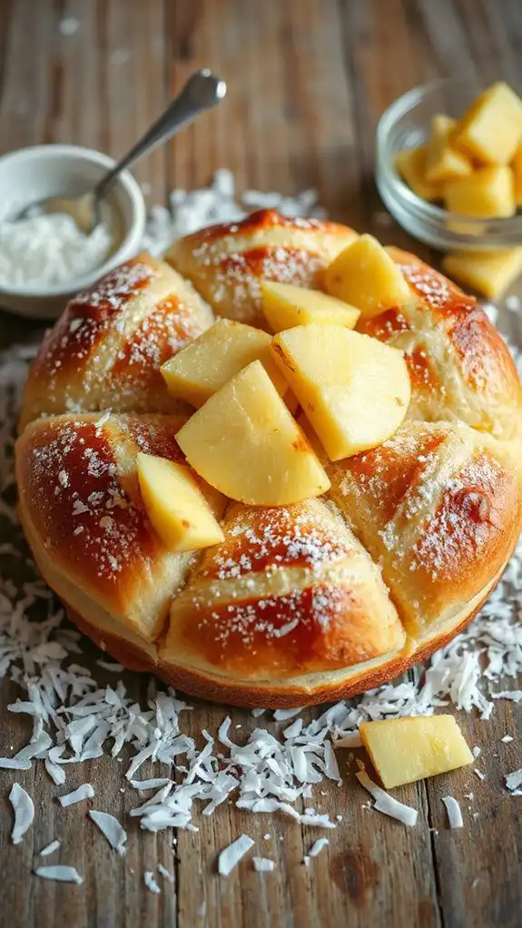 coconut pineapple dessert delight
