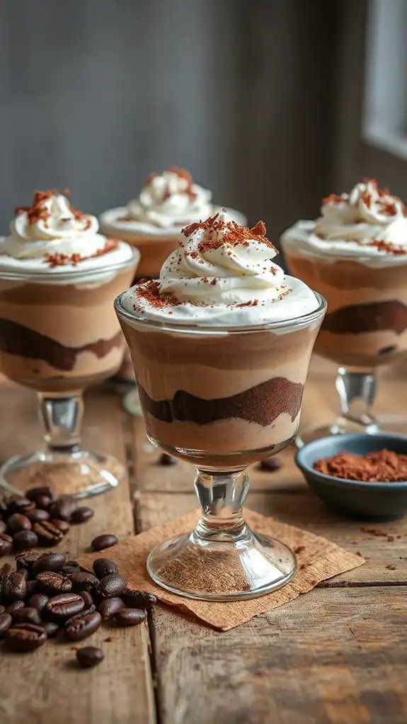 coffee chocolate dessert layers coffee chocolate dessert layers