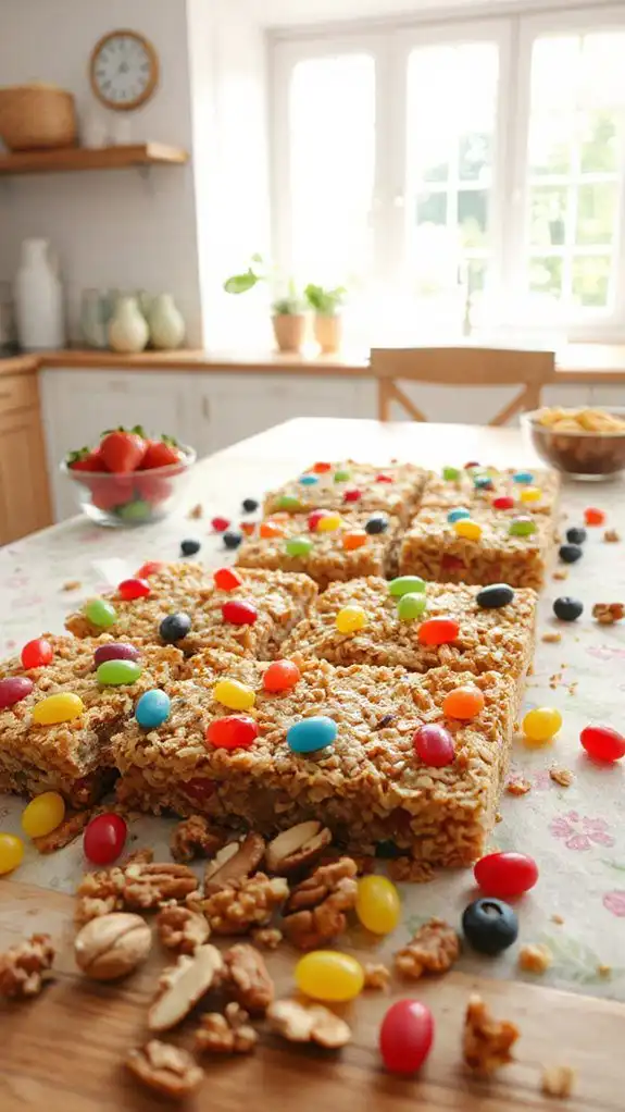 colorful chewy snack bars colorful chewy snack bars