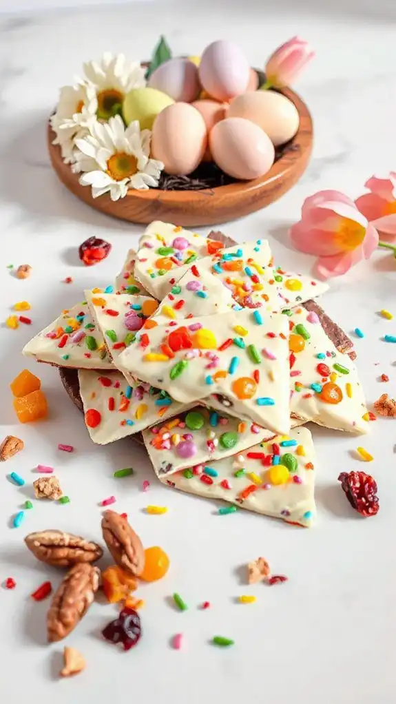 colorful chocolate dessert treat colorful chocolate dessert treat