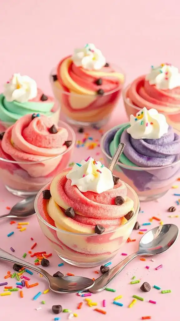 colorful ice cream bowls colorful ice cream bowls