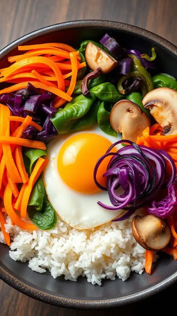 colorful mixed rice dish colorful mixed rice dish