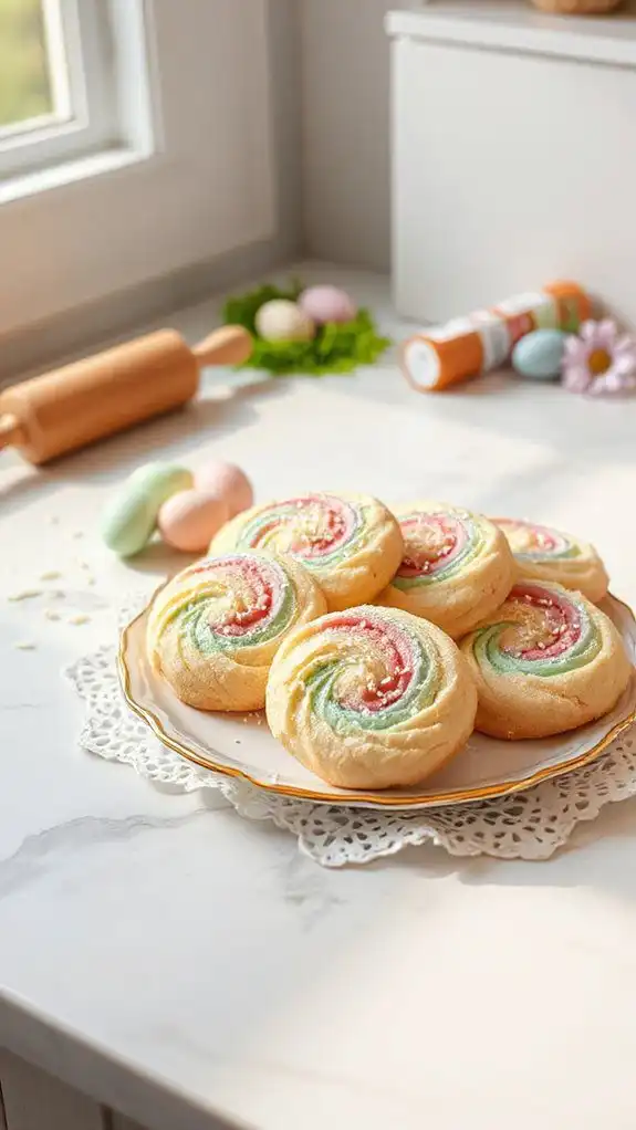 colorful spirals of joy