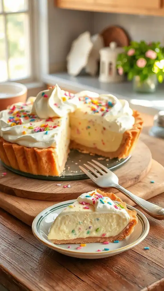 colorful vanilla swirl dessert colorful vanilla swirl dessert