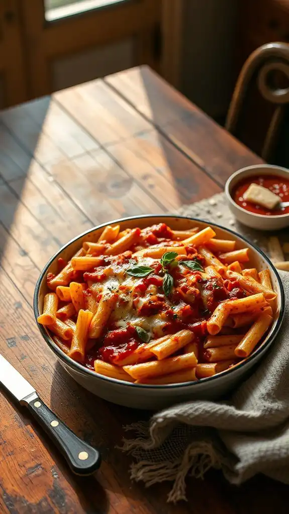 comforting baked pasta dish comforting baked pasta dish