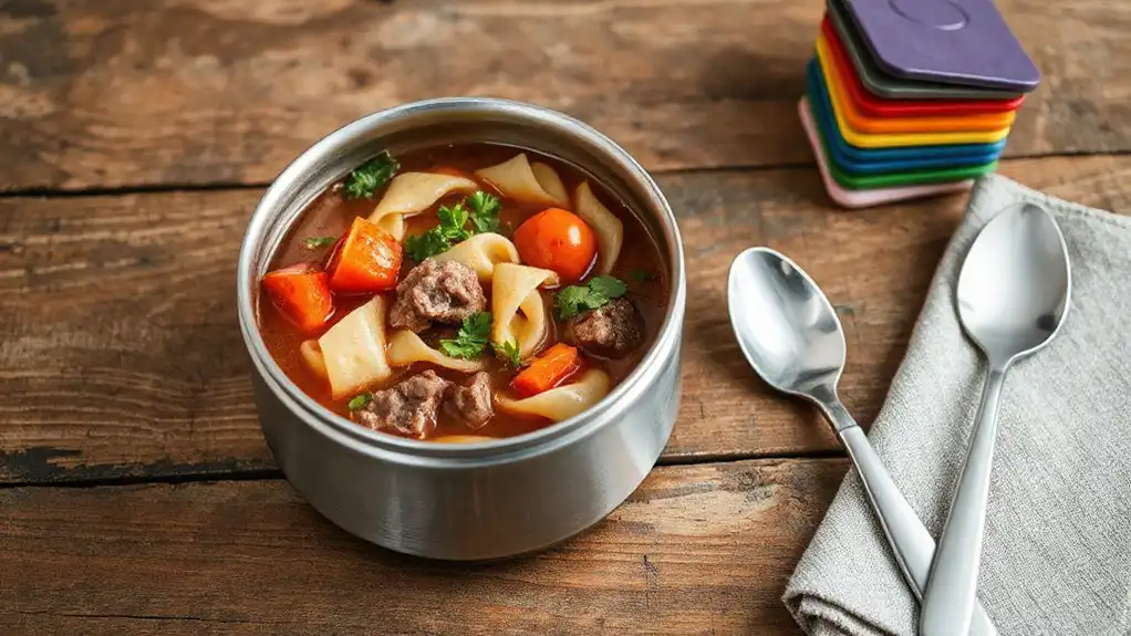 comforting beef noodle dish