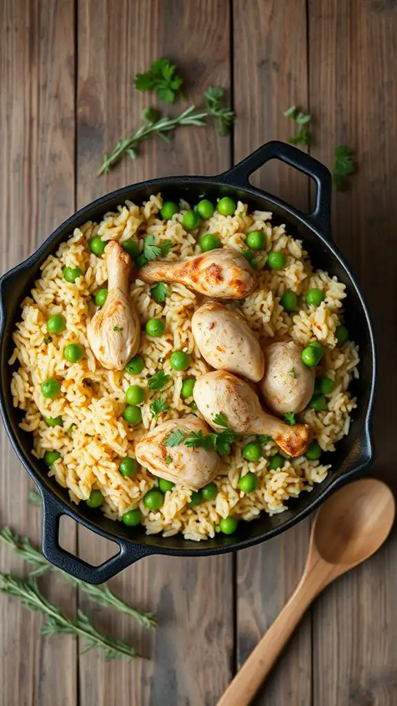 comforting chicken and rice comforting chicken and rice