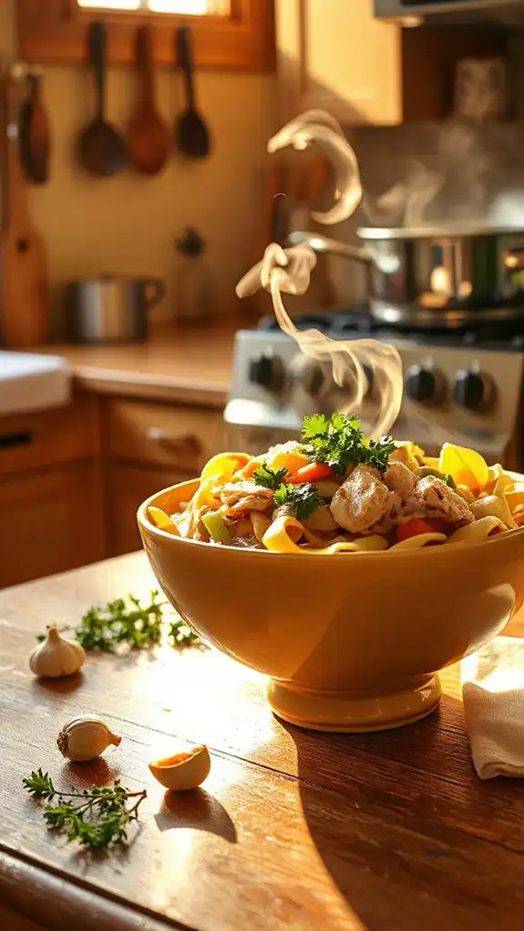 comforting homemade chicken soup comforting homemade chicken soup