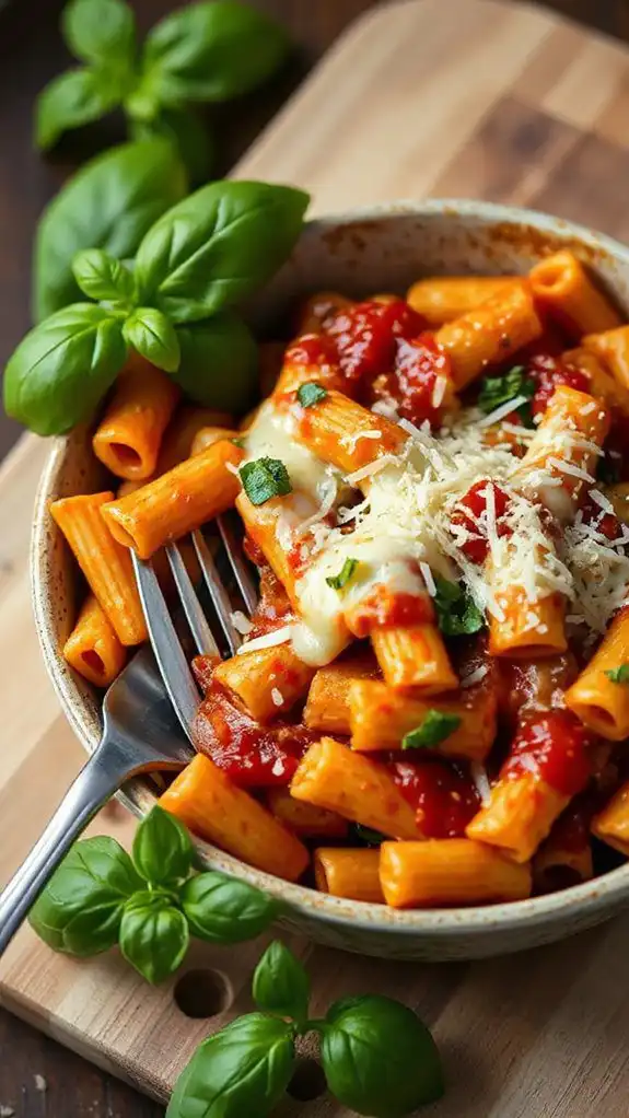 comforting pasta casserole dish