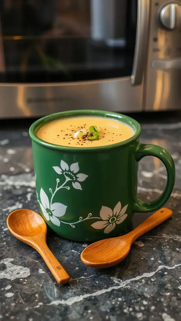 comforting smooth potato soup
