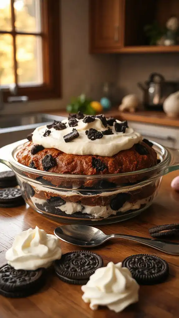 cookies and cream dessert