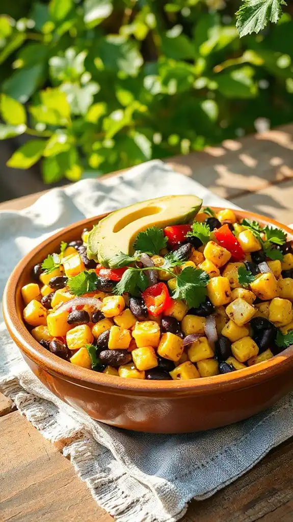 corn and bean salad corn and bean salad