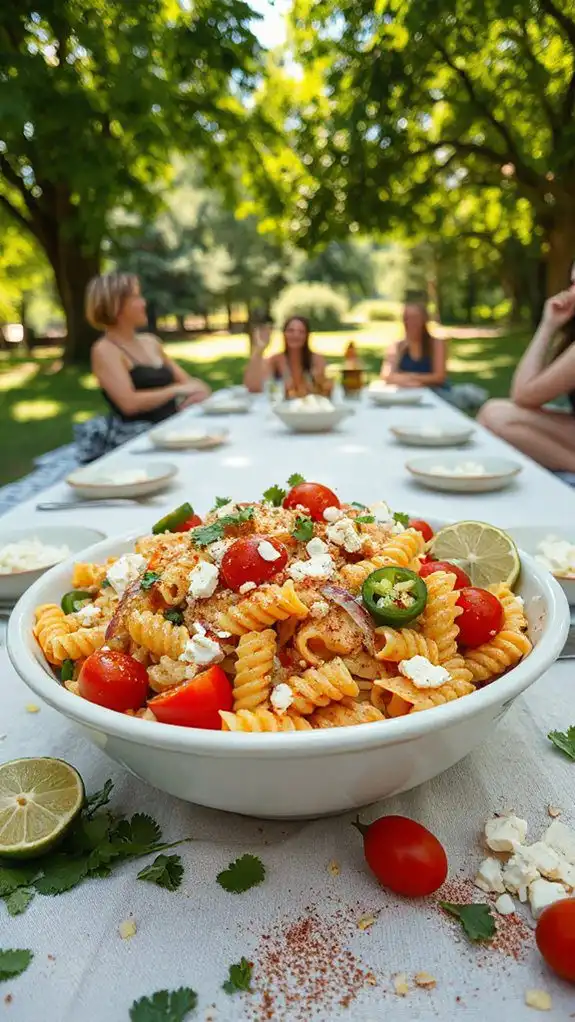 corny pasta salad delight