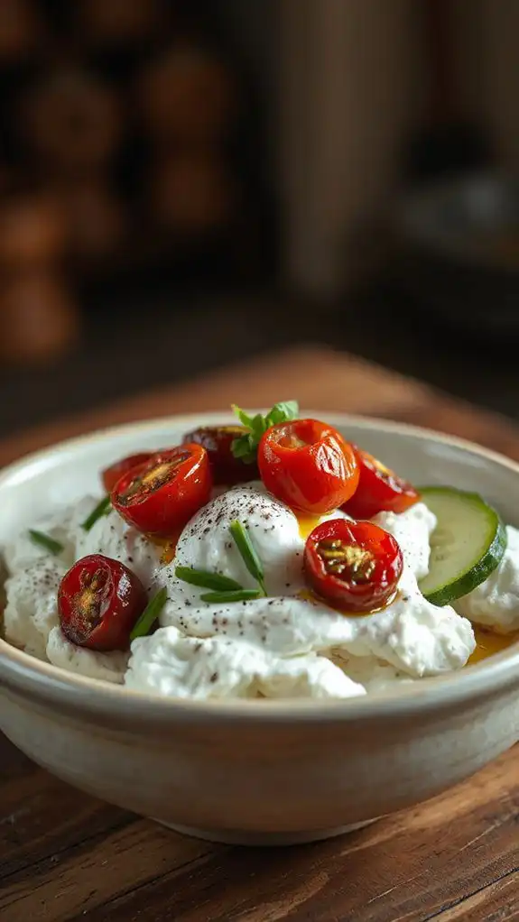 cottage cheese savory bowl