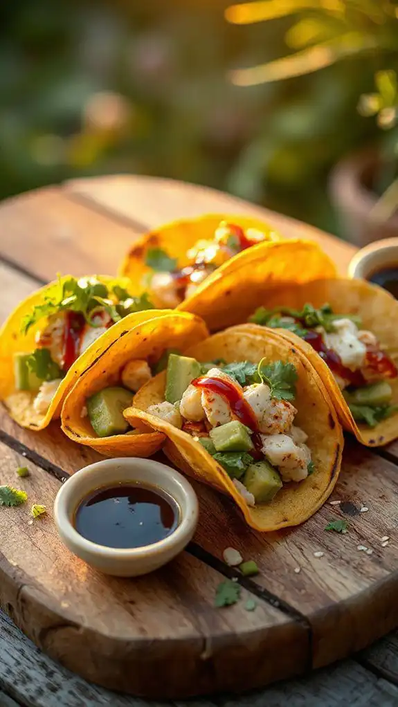 crab avocado sushi tacos crab avocado sushi tacos