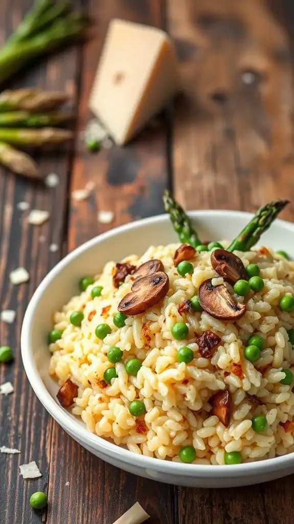 creamy asparagus baked risotto creamy asparagus baked risotto