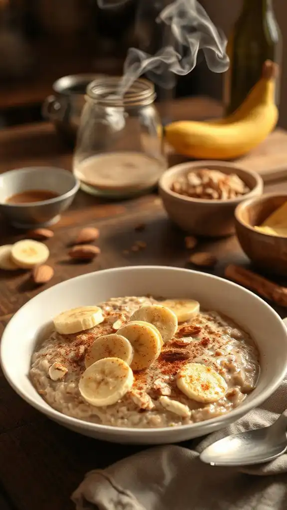 creamy banana oat breakfast creamy banana oat breakfast