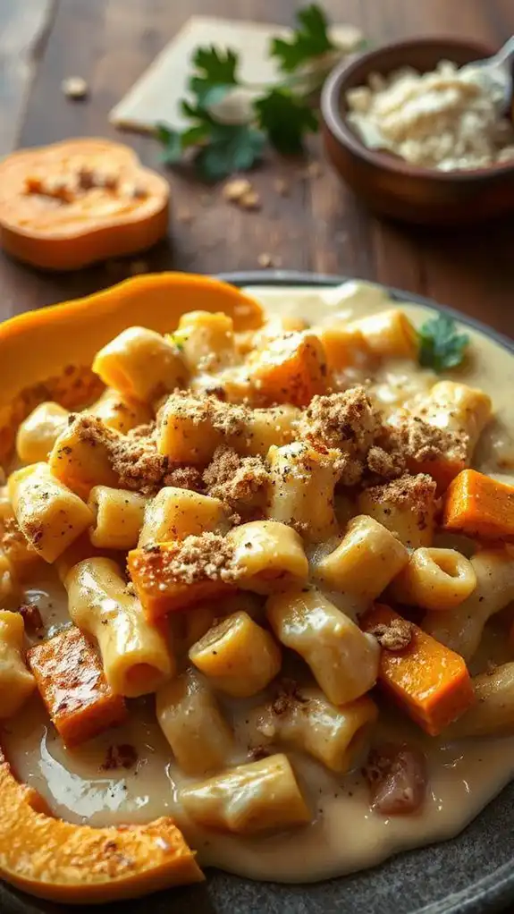 creamy butternut squash pasta creamy butternut squash pasta