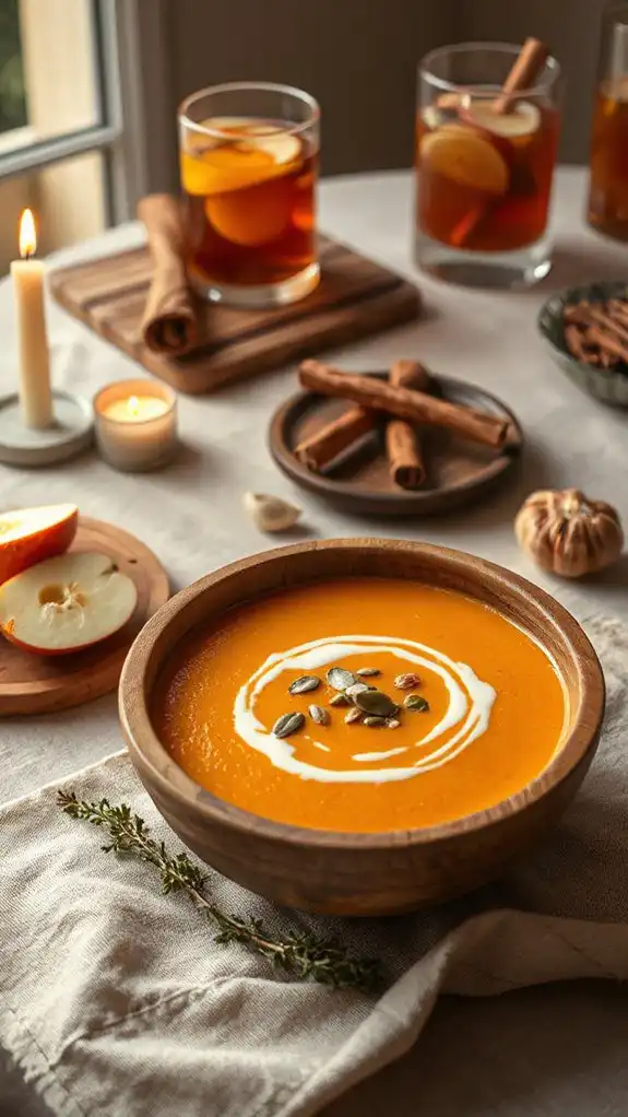 creamy butternut squash soup