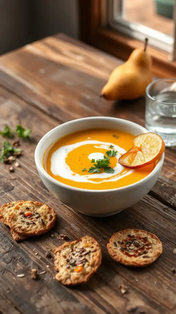 creamy butternut squash soup