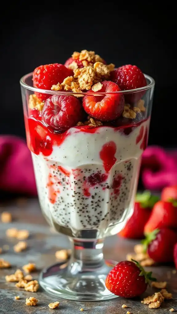 creamy chia seed delight