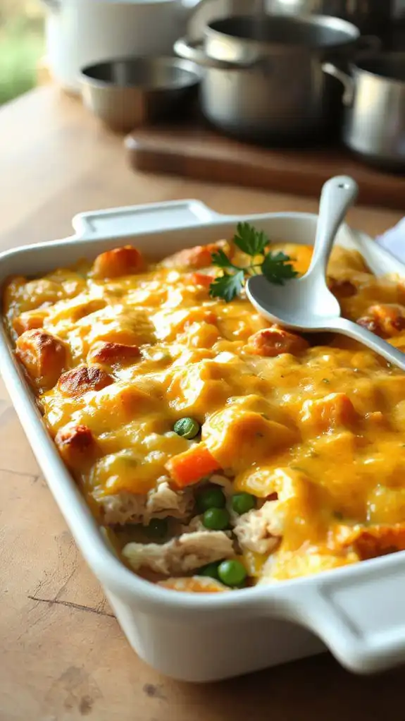creamy chicken rice bake creamy chicken rice bake
