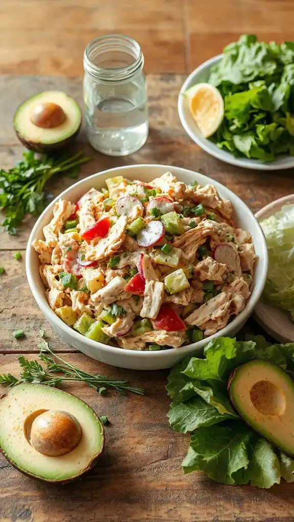 creamy chicken salad recipe