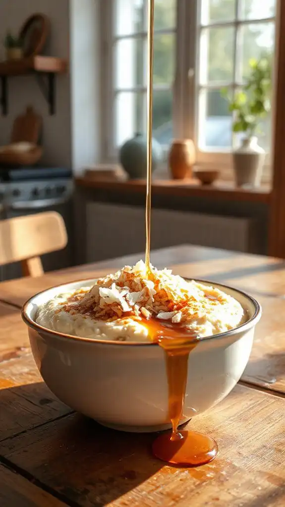 creamy coconut millet porridge creamy coconut millet porridge