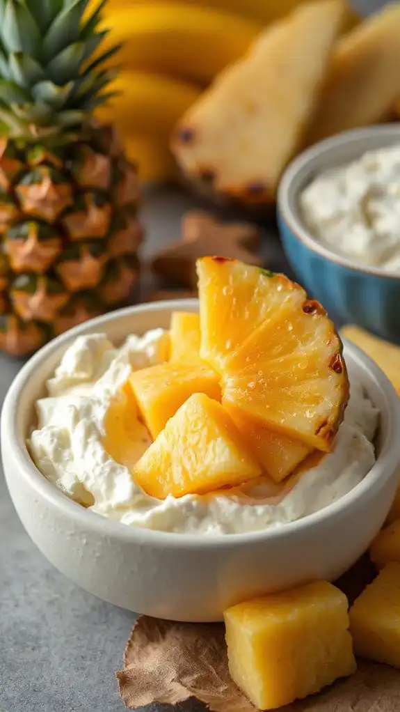 creamy cottage cheese dessert