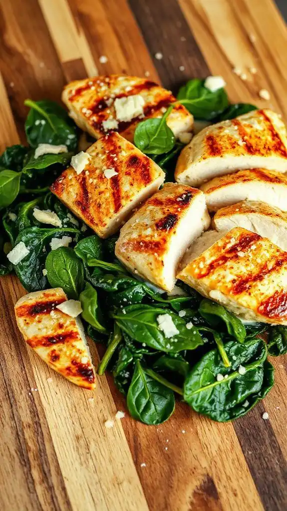 creamy garlic parmesan dish