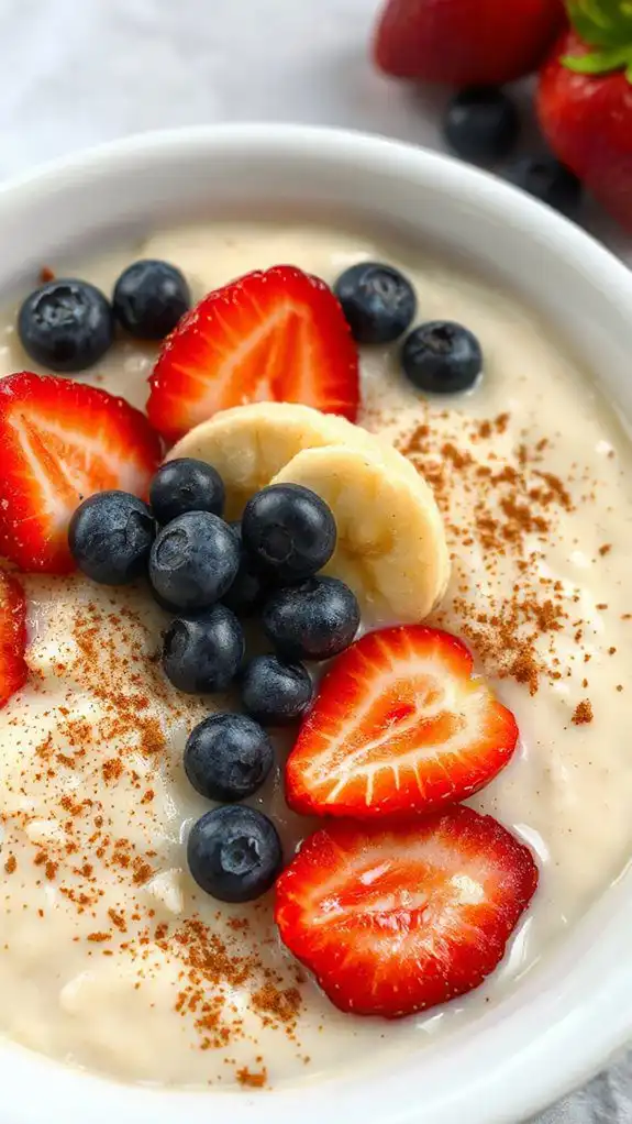 creamy german rice pudding