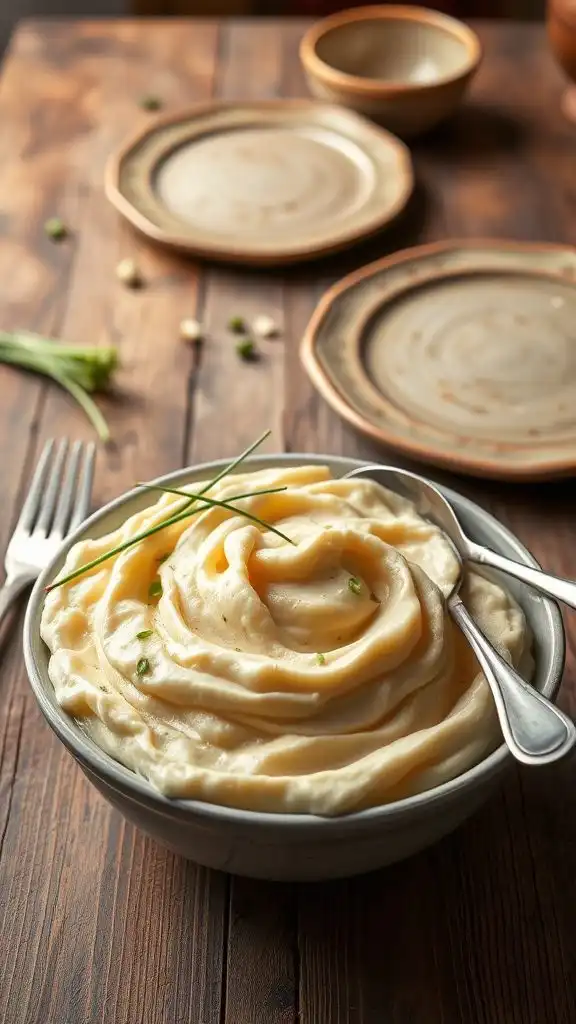 creamy goat cheese potatoes