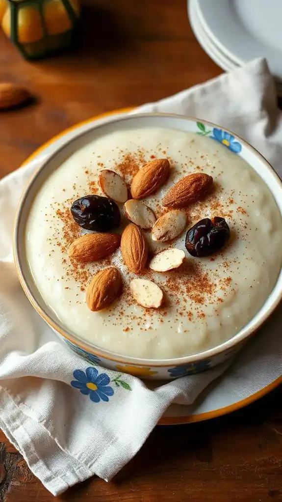 creamy greek rice dessert