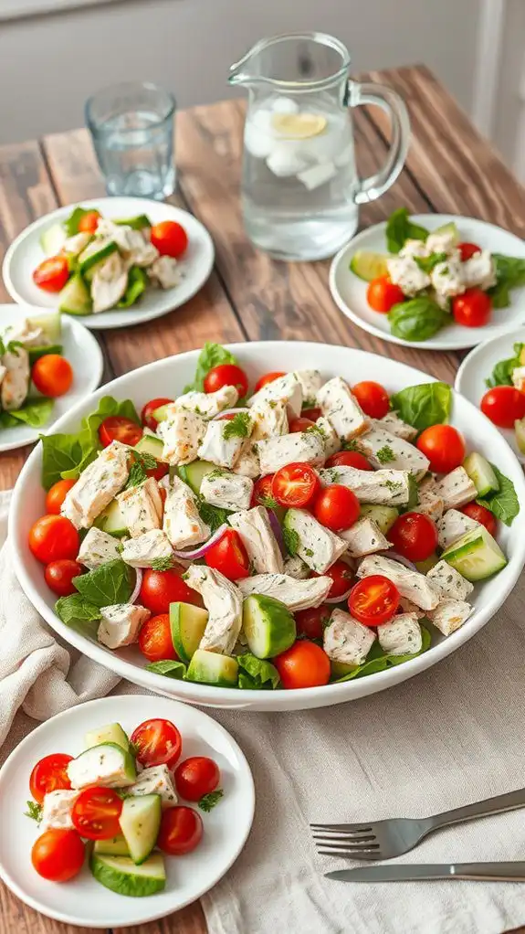 creamy greek yogurt salad