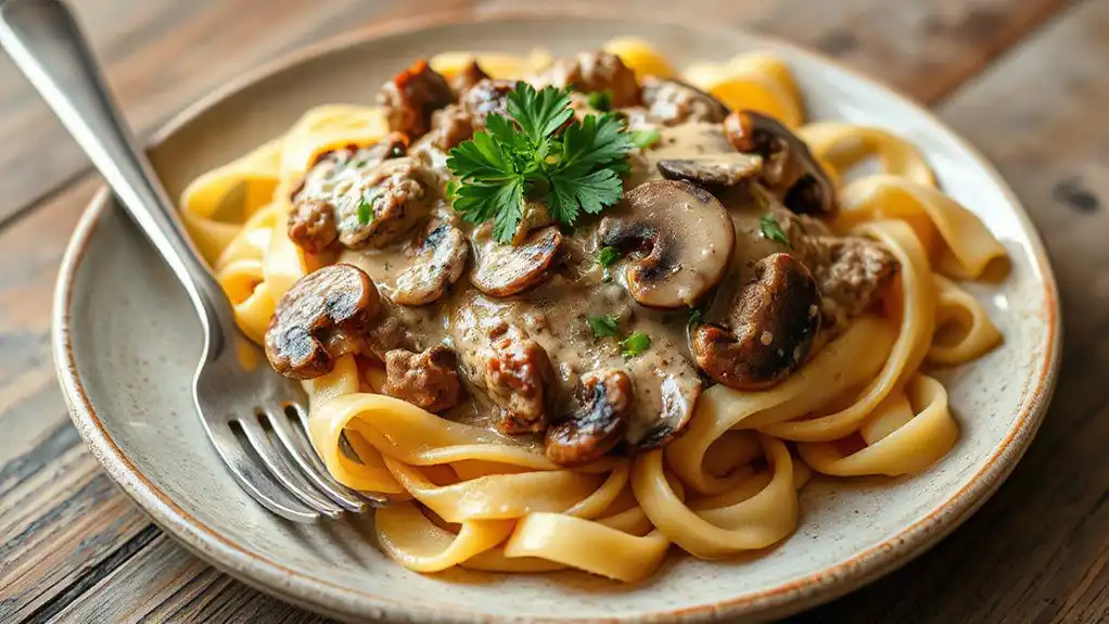 creamy ground beef pasta creamy ground beef pasta